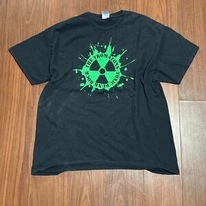 The Tromatons Toxic Punk Rock Band Tee Black Shirt Size Men's XL